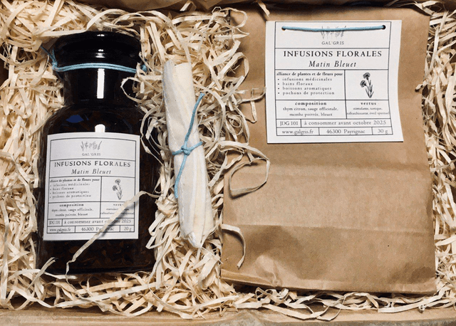 Coffret Infusion Matin Bleuet