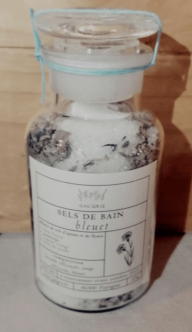 Sels de bain à la lavande